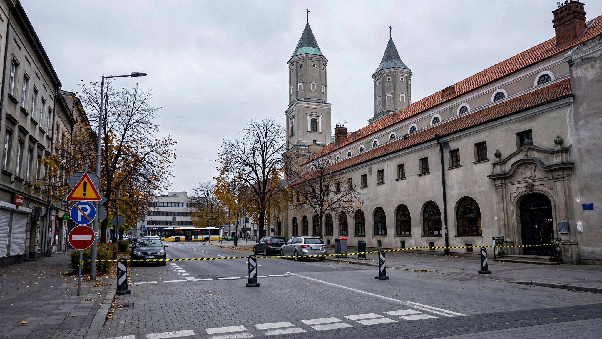 Budynek Opactwa Sióstr Benedyktynek w Jarosławiu, miejsce ataku nożownika