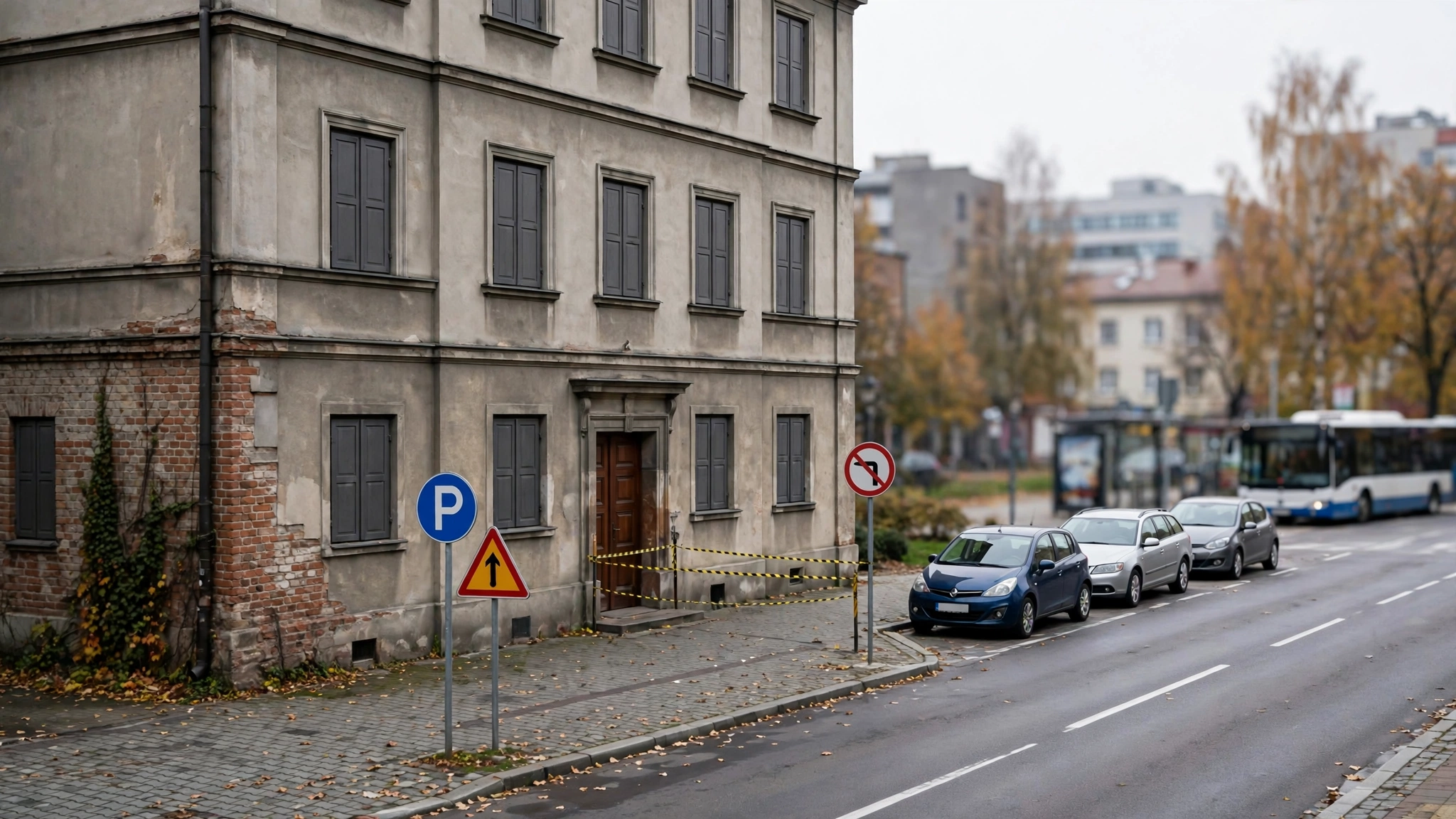 Budynek klasztoru Sióstr Benedyktynek w Jarosławiu, miejsce ataku nożownika